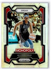 2024 Panini Prizm Monopoly WNBA #6 Allisha Gray Silver Prizms