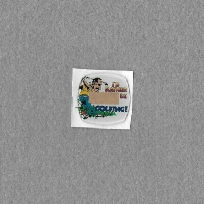 MEN'S I'D RATHER BE GOLFING RETRO WATCH FACE