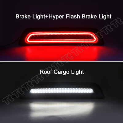 LED 3rd Third Brake Light Tail Stop Cargo Lamp Smoke For 2007-2021 Toyota Tundra