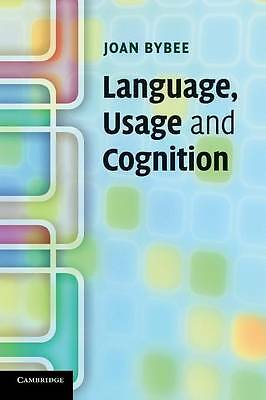 Sprache, Gebrauch und Kognition Bybee Taschenbuch Cambridge University Press
