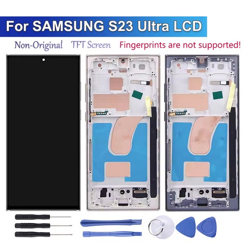 Für Samsung Galaxy S23Ultra TFT Touchscreen Display Bildschirm Digitizer Montage