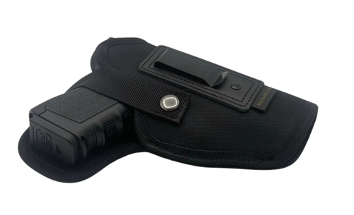 IWB AIWB Inside Pants & OWB Belt Holster w/ Safety Strap for TAURUS TX22 4.1" In - Picture 18 of 18