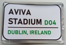 Ireland Rugby Union New Aviva Stadium Fridge Magnet Gift Merchandise