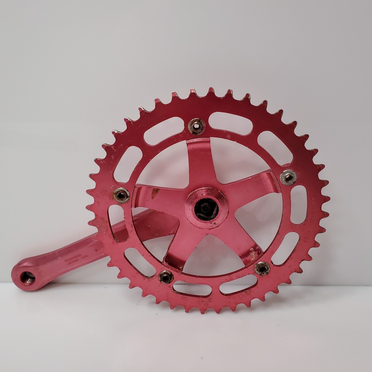 Shimano 600 ビンテージバイク Rare Vintage Shimano 600 BMX Racing 3 Piece Crankset 170mm