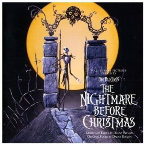 The Nightmare Before Christmas Original  Soundtrack (OOP CD W/ Bonus Covers CD) - Picture 1 of 1