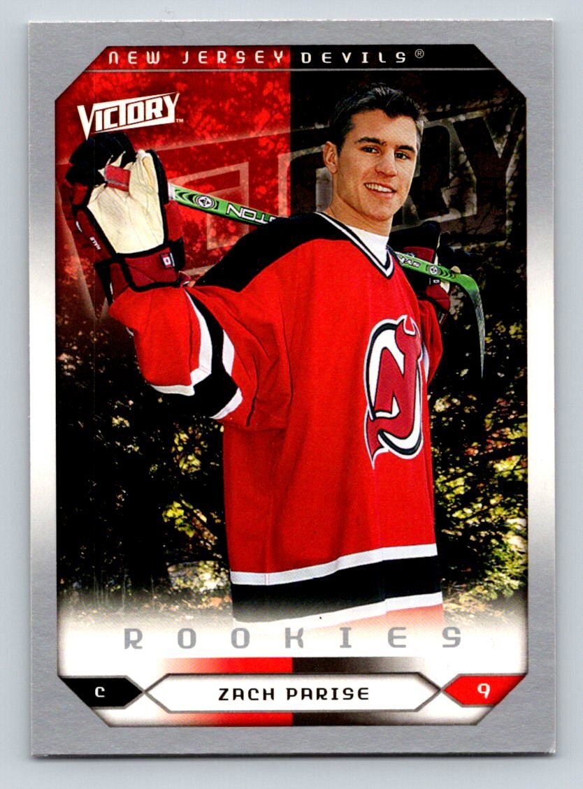 2005-06 Upper Deck Victory #268 Zach Parise Rookie RC