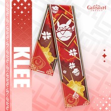 Genshin Impact Warm Winter Neckerchief Anime Cosplay Warm Scarf Scarves Gift 4