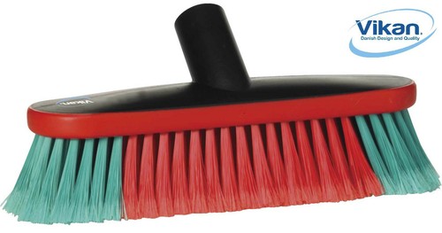 Vikan 475552 Water Fed Wash Brush Car Vehicle Caravan Windows 270mm Soft Bristle