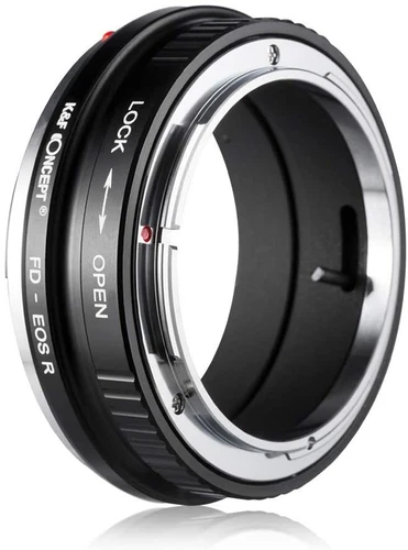 FD to EOS R Lens Mount Adapter for Canon FD FL Mount Lens to Canon EOS R Cameras