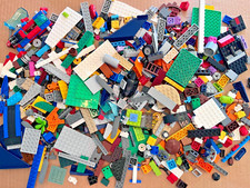 LEGO 12 LB Bulk Lot Pounds Building Blocks Bulk Sanitized Clean NO MINI FIGS