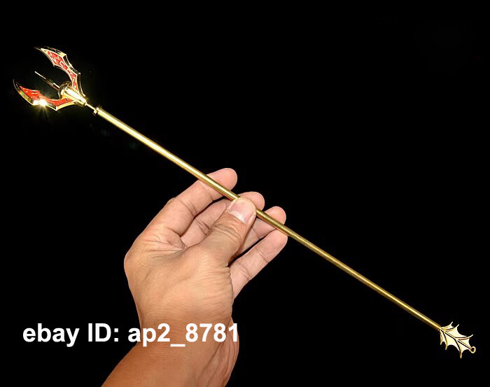 1/6 14.96'' Metal Trident Spear Model Fr Fizz Tidal Trickster 12