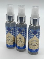 Bath  Body Works Cologne Mist Travel Size 1.7 fl oz GINGHAM UNSTOPPALBE X3