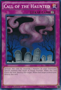 Call of the Haunted - SR02-EN039 - Common - 1st Edition x3 - Near Mint