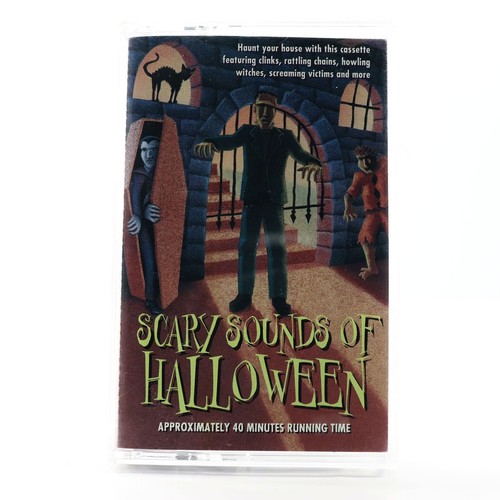 Scary Sounds of Halloween (Cassette Tape, 1991, K-Tel) TESTED 3025-6 Howling