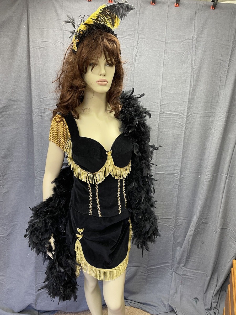 gold ship black dress Lady Black Tie - Noir Tapestry Navy & Gold Midi Dress main image 0