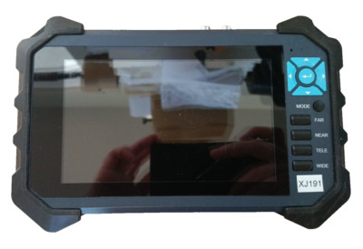 EverFocus EN320 Kameratester Bildschirm Akku