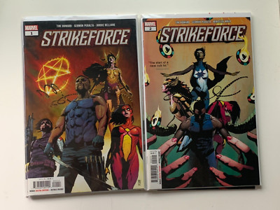 STRIKEFORCE #1 & #2 NM COVER A SET 2019 MARVEL