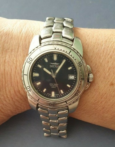 Orologio SECTOR ADV 5500 Anni 90 Vintage | eBay