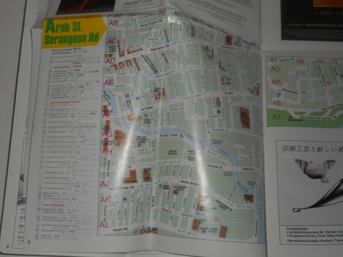 Vintage SINGAPORE Asia Street Index MAP 1988 Travel Guide ENGLISH & ASIAN Text - Picture 14 of 24
