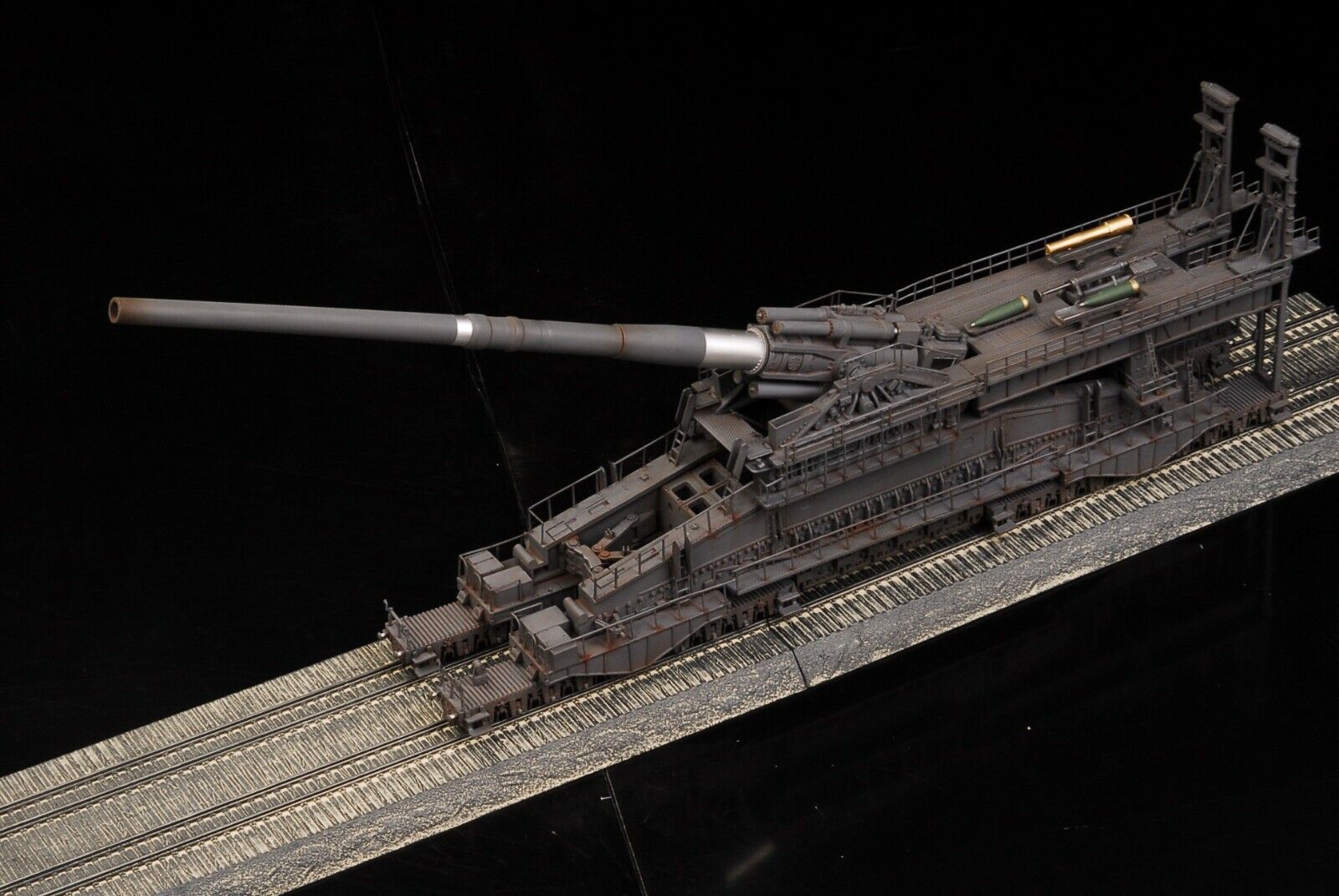 1/350 Scale Schwerer Gustav 80cm Railroad Gun (DUUFX6UKH) by wachapman