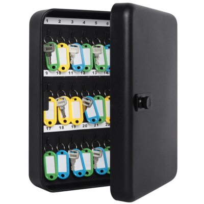 Key Cabinet Wall Mount Locking Key Lock Box Security Key Lock Box Wall Mount
