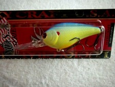 LUCKY CRAFT LC 2.0 D-10/5/8 OZ & 2 2/3" IN TO CHARTREUSE BLUE COLOR