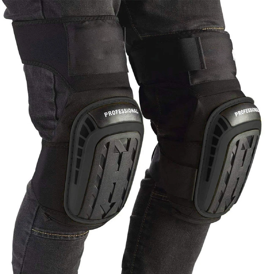 Rodilleras de Trabajo, Rodilleras de Construcción para Servicio Pesado Negro - Изображение 2 из 4