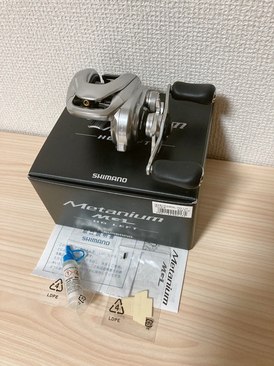 Shimano Baitcasting Reel 16 Metanium MGL HG Left Handed Gear Ratio