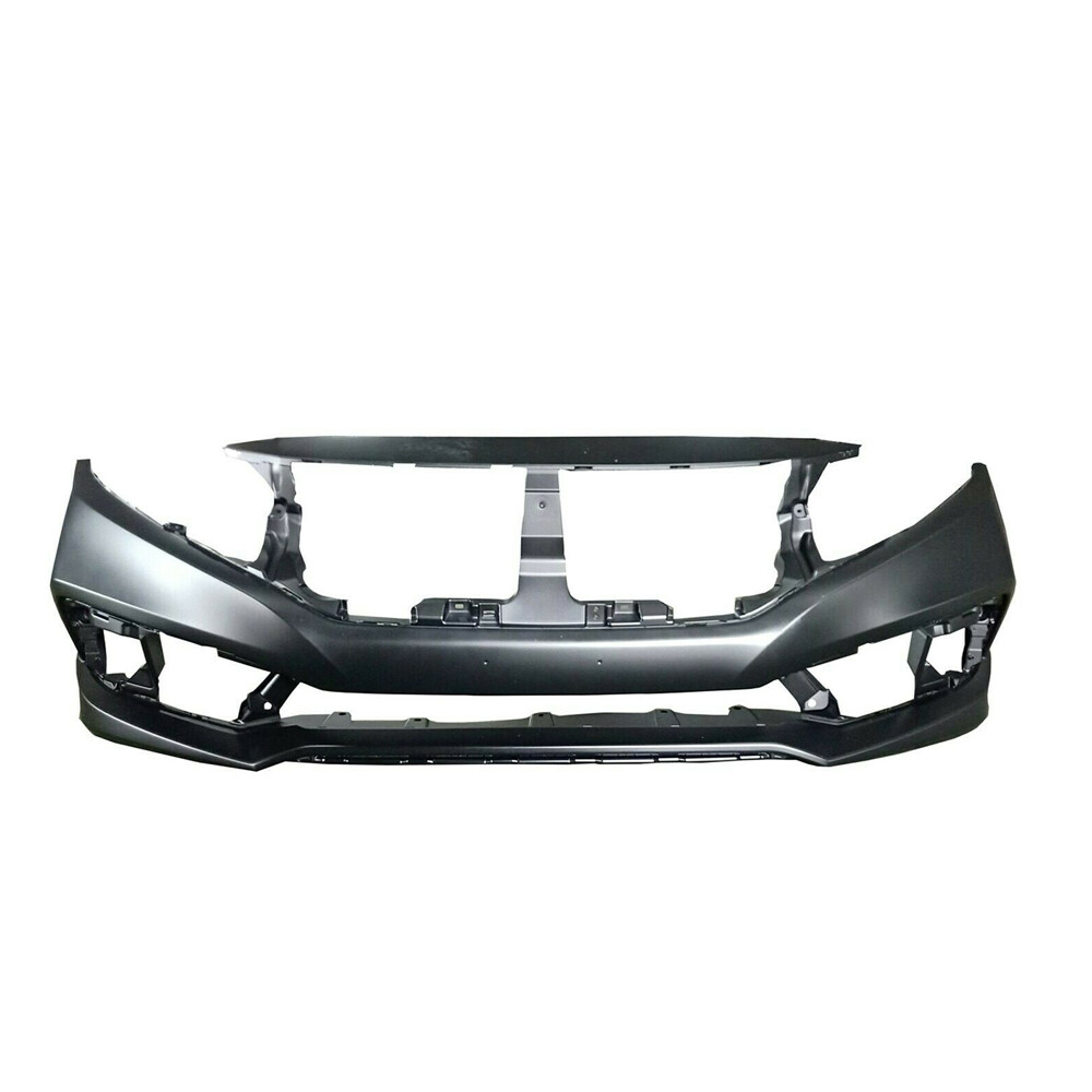 New Front Bumper Cover For 2019-2021 Honda Civic Sedan / Coupe