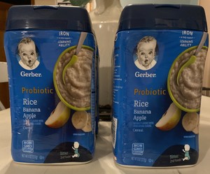 gerber banana rice cereal