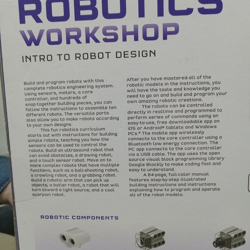 Thames & Kosmos Robotics Workshop INTRO TO ROBOT DESIGN Experiment Kit AGES 10+ - Picture 14 of 18
