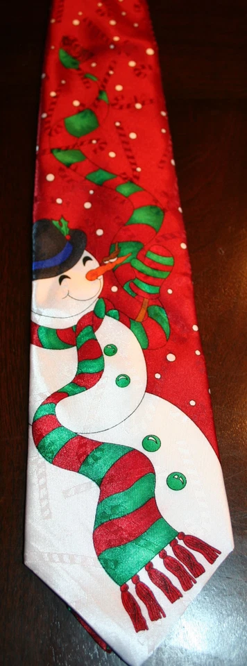 Dos (2) corbatas de Navidad Hallmark Holiday YULE TIE GREETINGS Foto 2 de 4