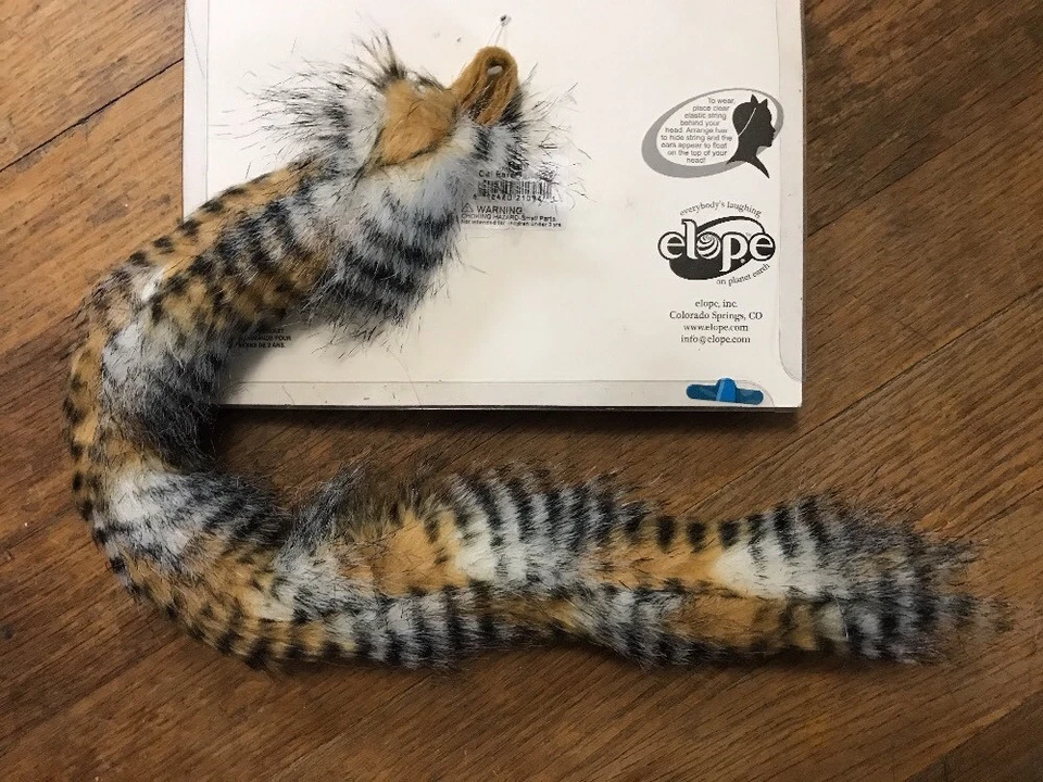 Lot 4 Cat Ears & Tail Furry Costume Sets LYNX/FOX Brown Wildcat Kitty Tiger - Image 4 of 4