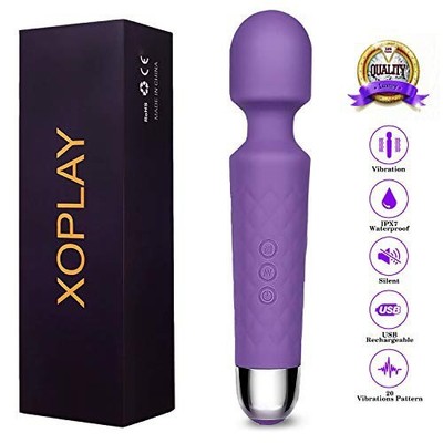 Vibromasseur Baguette Rechargeable En Silicone - Stimulateur Clitoridien Et Corporel - Neuf