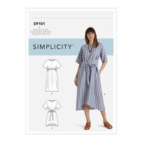 Simplicity 9101 Misses & Damen Kleider NäHmuster GrößEn XXS-XXL Durchschnittlich