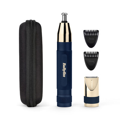 Babyliss Nasen- und Ohrhaartrimmer E112E Elektrischer Rasierer Trimmer