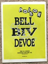 BELL BIV DEVOE - POISON 1990 Full page magazine ad