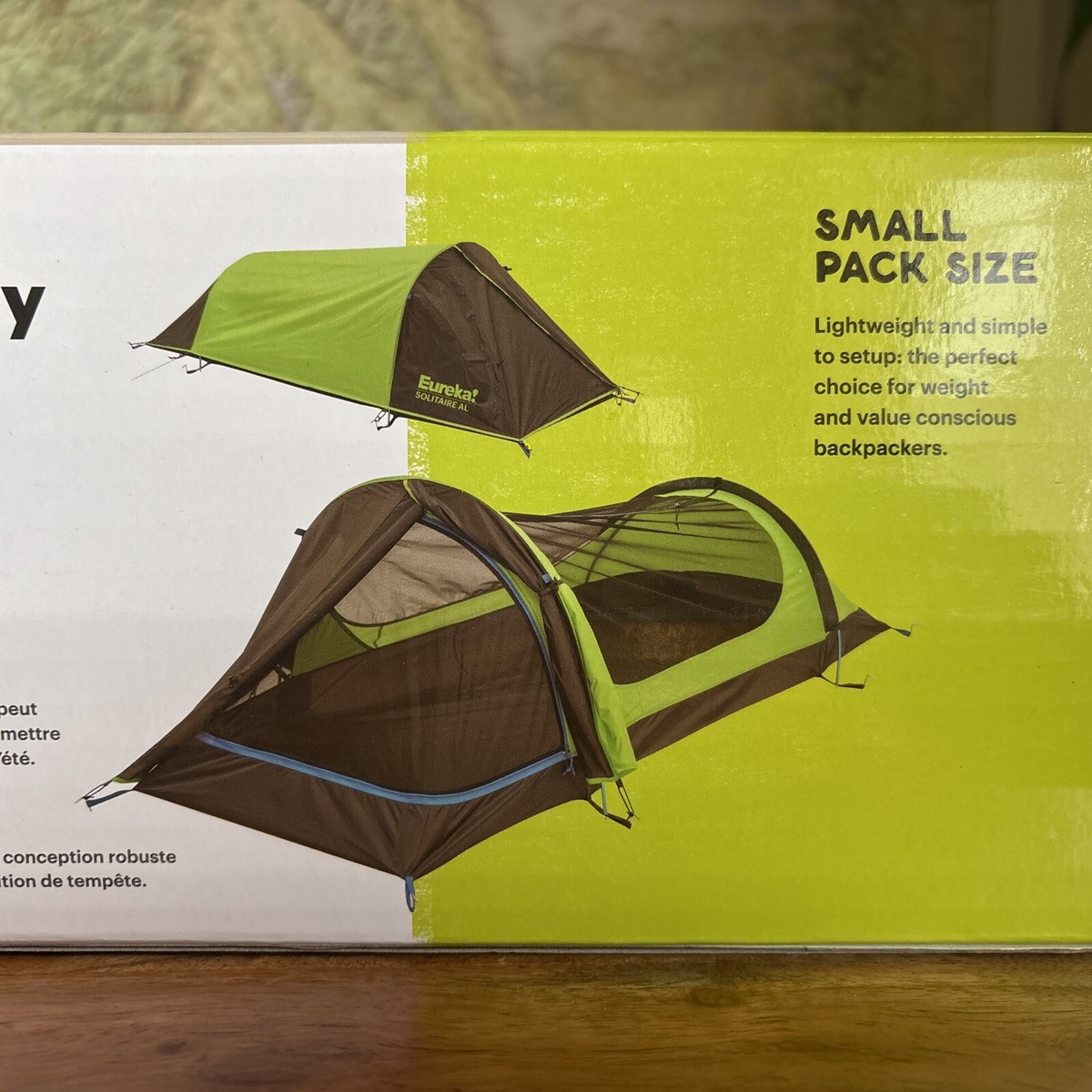 Eureka Solitaire AL Backcountry 1 Person Tent | eBay