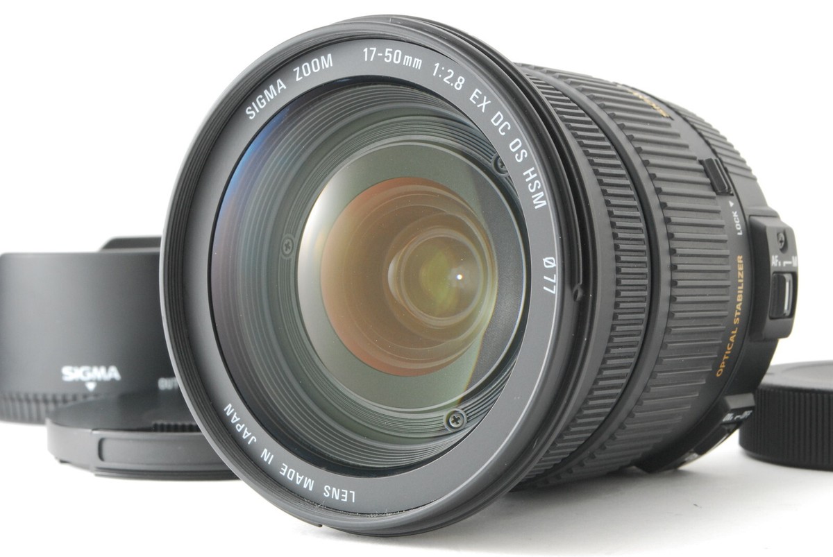 SIGMA - SIGMA 17-50mm f2.8 (Nikon Fマウント) Sigma 17-50mm f/2.8 EX DC OS HSM (FLD) Autofocus APS-C Lens
