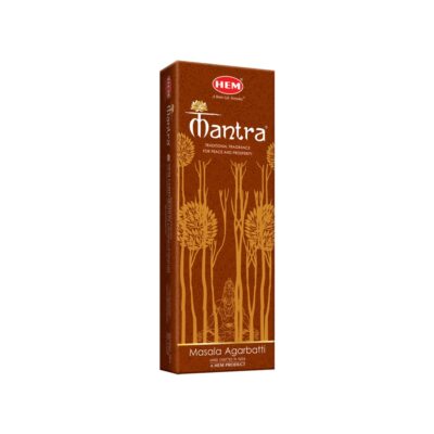 HEM Mantra Masala Räucherstäbchen 250g Premium Agarbatti für Puja & Meditation