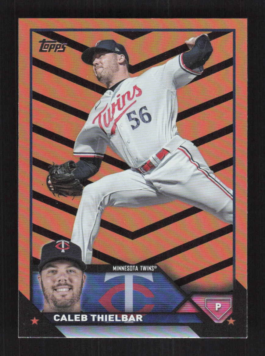 Caleb Thielbar trading card