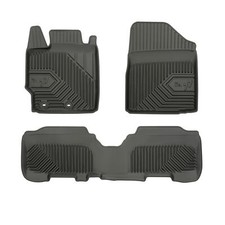 FROGUM Gummimatten Autofussmatten für Toyota Yaris II 2005-2011