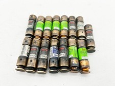 Lot of 15 Bussmann FRN-R-15 Dual Element Time Delay Fuse 15A 250V