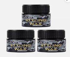 Gatsby Hair Wax / Mens Hair Styling Ultra Hard Wax / 80g x 3ea