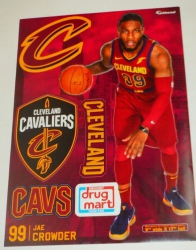 Fathead Tristan Thompson & Jae Crowder Cleveland Cavaliers 16,5" alto (SGA) - Foto 3 di 4