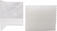 25 Clear 7mm 1-Disc Capacity Single Premium Slim DVD Cases Boxes DVBR07CLPR