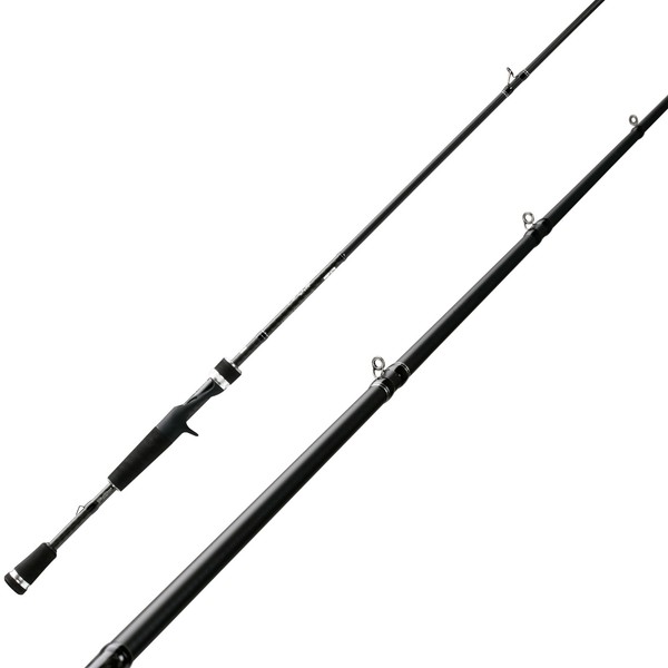 13Fishing Barschrute FüR Baitcasterrollen Rute Fate Black Cast 1,98M 5-20G, Rute-image