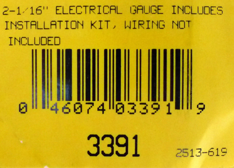 Medidor Automático 3391 Sport Comp Voltímetro Voltímetro Medidor 2 1/16 8 - 18 Voltios Foto 2 de 2