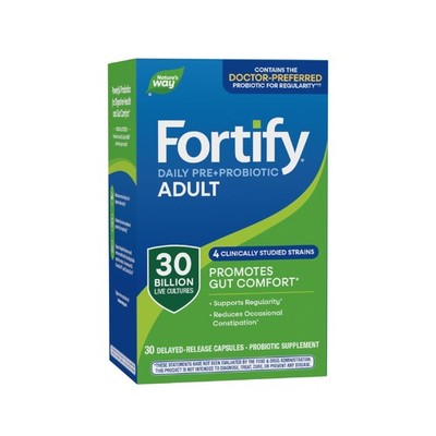 Nature's Way Fortify Daily Pre+Probiotic Adult 30 30 Count (Pack of 1)