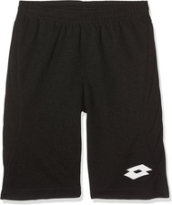 Lotto Kids Shorts Cross Short Pants Sports Shorts, Black, 5-6 Years